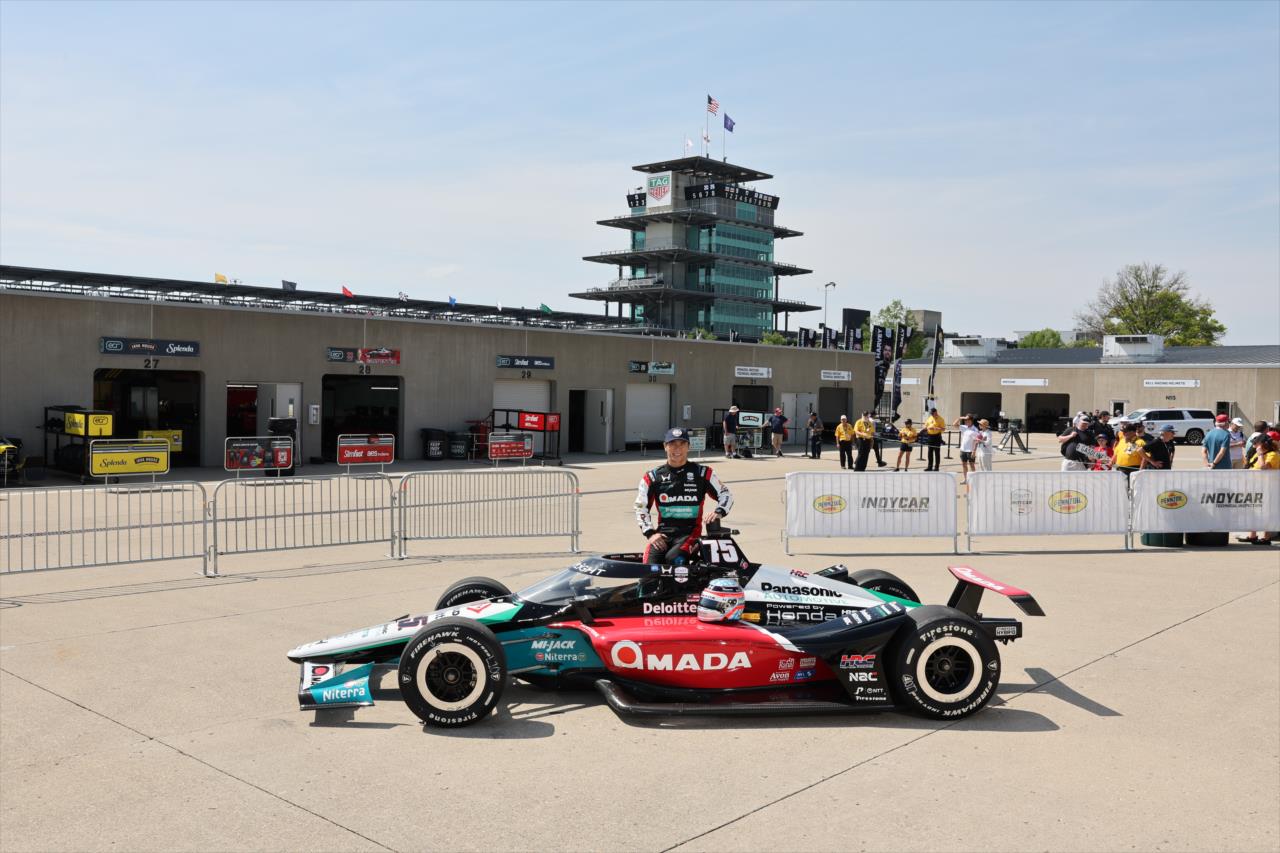 Takuma Sato - Indianapolis 500 Qualification Photo - By: Travis Hinkle -- Photo by: Travis Hinkle